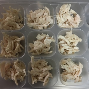 離乳食後期 ささみの冷凍保存 レシピ 作り方 By 農家の嫁 楽天レシピ 離乳食後期 ささみの冷凍保存 レシピ 作り方 By 農家の嫁 楽天レシピ